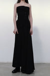 Marc le bihan half jacketless shoulder strap dress 2145 black